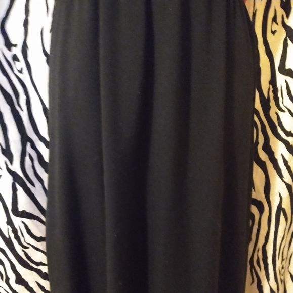 High neck collar, color block vintage dress by KH2 - Picture 8 of 11